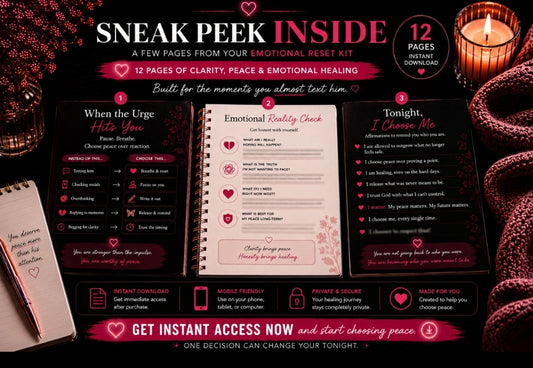 READ THIS BEFORE YOU TEXT HIM ✨️ Instant Download • Emotional Reset Ebook