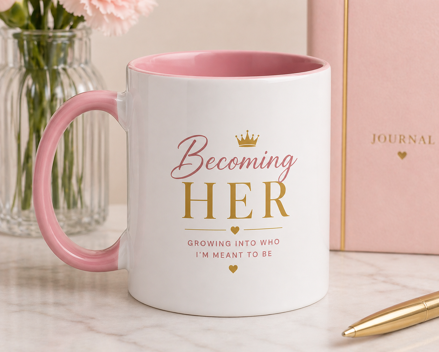 Becoming Her Accent Mug