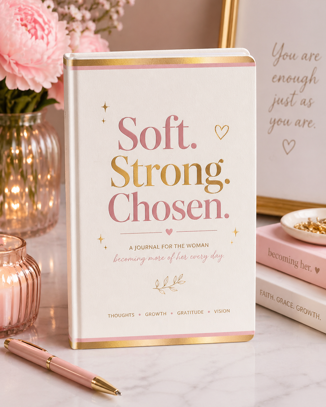 Soft. Strong. Chosen. Guided Journal 💖