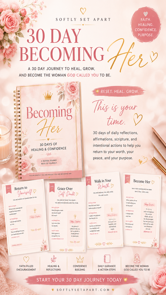Becoming Her: 30 Days of Healing & Confidence